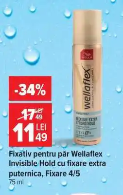 Carrefour Fixativ pentru păr Wellaflex Invisible Hold Ofertă