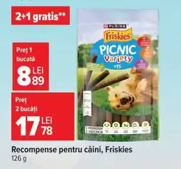 Carrefour Recompense pentru câini, Friskies Ofertă