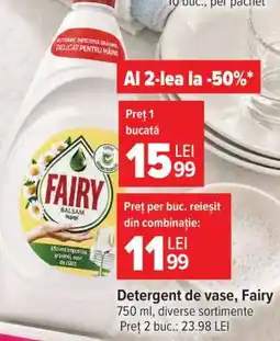 Carrefour Detergent de vase Fairy Ofertă
