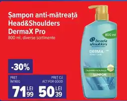 Carrefour Șampon anti-mătreață Head&Shoulders DermaX Pro Ofertă