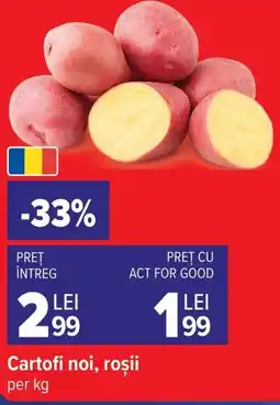 Carrefour Cartofi noi, roşii Ofertă
