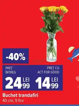 Carrefour Buchet trandafiri Ofertă