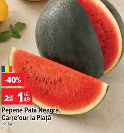 Carrefour Pată Neagră, Carrefour la Piaţă Ofertă