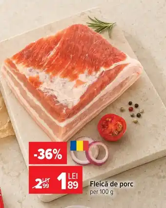 Carrefour Fleică de porc Ofertă