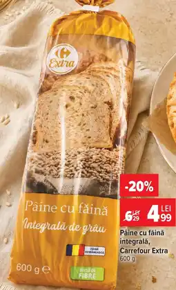 Carrefour Pâine cu făină integrală, Carrefour Extra Ofertă
