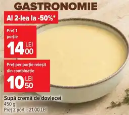 Carrefour Supă cremă de dovlecei Ofertă
