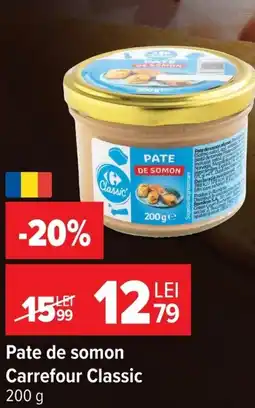 Carrefour Pate de somon Carrefour Classic Ofertă