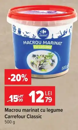 Carrefour Macrou marinat cu legume Carrefour Classic Ofertă