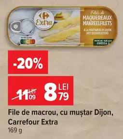 Carrefour File de macrou, cu muştar Dijon, Carrefour Extra Ofertă