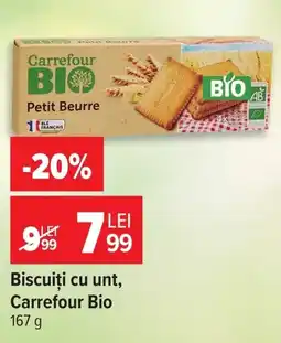 Carrefour Biscuiți cu unt, Carrefour Bio Ofertă