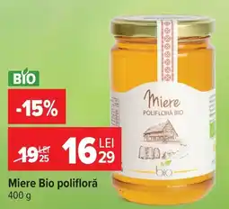 Carrefour Miere Bio poliflorǎ Ofertă