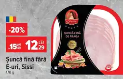 Carrefour Șuncă fină fără E-uri, Sissi Ofertă