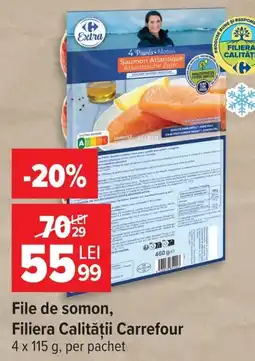 Carrefour File de somon, Filiera Calității Carrefour Ofertă