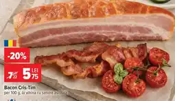 Carrefour Bacon Cris-Tim Ofertă