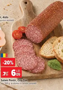 Carrefour Salam Pontic, Cris-Tim Ofertă