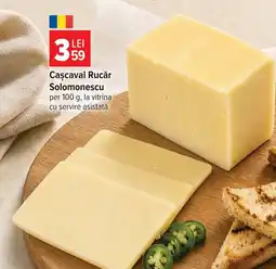 Carrefour Cascaval Rucăr Solomonescu Ofertă