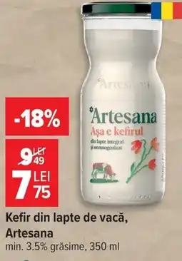 Carrefour Kefir din lapte de vacă, Artesana Ofertă