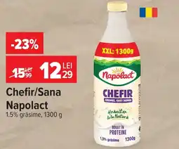 Carrefour Chefir/Sana Napolact Ofertă