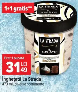Carrefour Îngheţată La Strada Ofertă