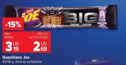 Carrefour Napolitane Joe Ofertă