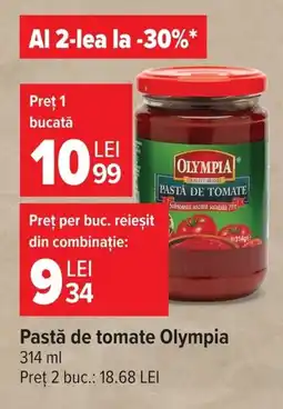 Carrefour Pastă de tomate Olympia Ofertă