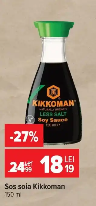 Carrefour Sos soia Kikkoman Ofertă