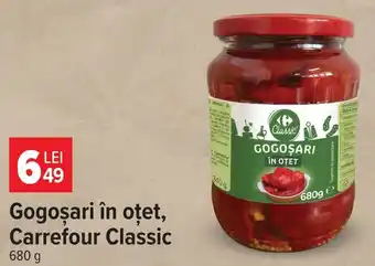 Carrefour Gogosari în oțet, Carrefour Classic Ofertă