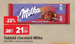Carrefour Tabletă ciocolată Milka Ofertă