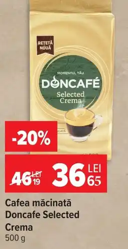 Carrefour Cafea măcinată Doncafe Selected Crema Ofertă