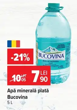 Carrefour Apă minerală platăǎ Bucovina Ofertă