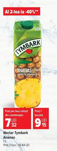 Carrefour Nectar Tymbark Ananas Ofertă