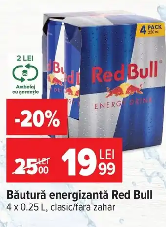 Carrefour Băutură energizantă Red Bull Ofertă