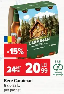 Carrefour Bere Caraiman Ofertă