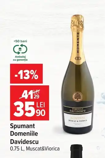 Carrefour Spumant Domeniile Davidescu Ofertă