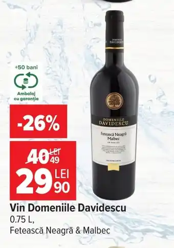 Carrefour Vin Domeniile Davidescu Ofertă