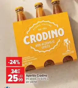 Carrefour Aperitiv Crodino Ofertă