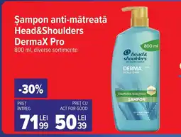 Carrefour Şampon anti-mătreată Head&Shoulders DermaX Pro Ofertă