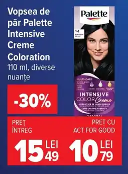Carrefour Vopsea de păr Palette Intensive Creme Coloration Ofertă