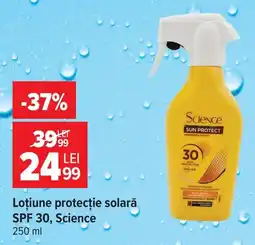 Carrefour Loțiune protecție solară SPF 30, Science Ofertă