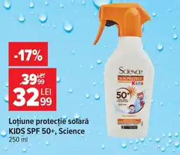 Carrefour Loțiune protecție solară KIDS SPF 50+, Science Ofertă