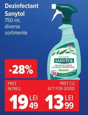 Carrefour Dezinfectant Sanytol Ofertă