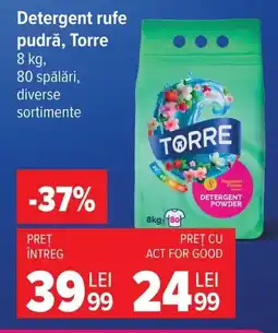Carrefour Detergent rufe pudră, Torre Ofertă
