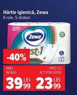 Carrefour Hârtie igienică, Zewa Ofertă
