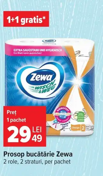 Carrefour Prosop bucătărie Zewa Ofertă
