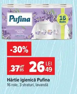 Carrefour Hârtie igienică Pufina Ofertă