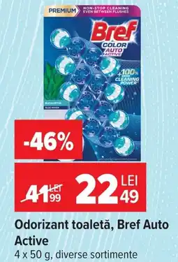 Carrefour Odorizant toaletă, Bref Auto Active Ofertă