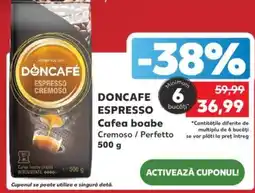 Kaufland DONCAFE ESPRESSO Cafea boabe Ofertă