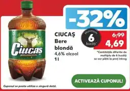 Kaufland CIUCAŞ Bere blondă Ofertă