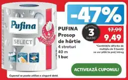 Kaufland PUFINA Prosop de hârtie Ofertă