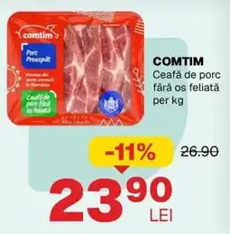 Annabella COMTIM Ceafă de porc fără os feliată Ofertă